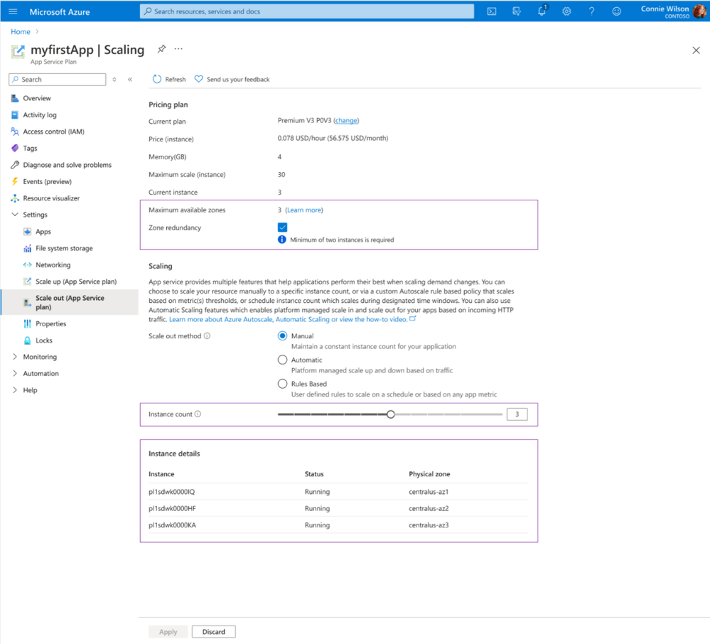 Sneak peek of new Availability Zone experience in Azure Portal